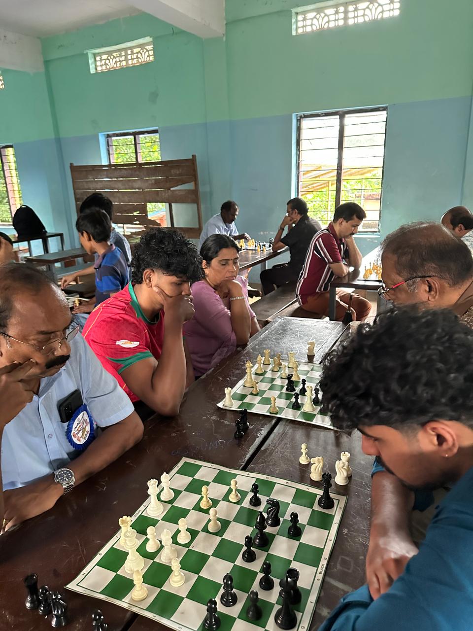 നൂറനാട്  ഇടപ്പോൺ സർഗ്ഗവേദി  ചെസ്സ് ടൂർണ്ണമെന്റ് നടത്തി   